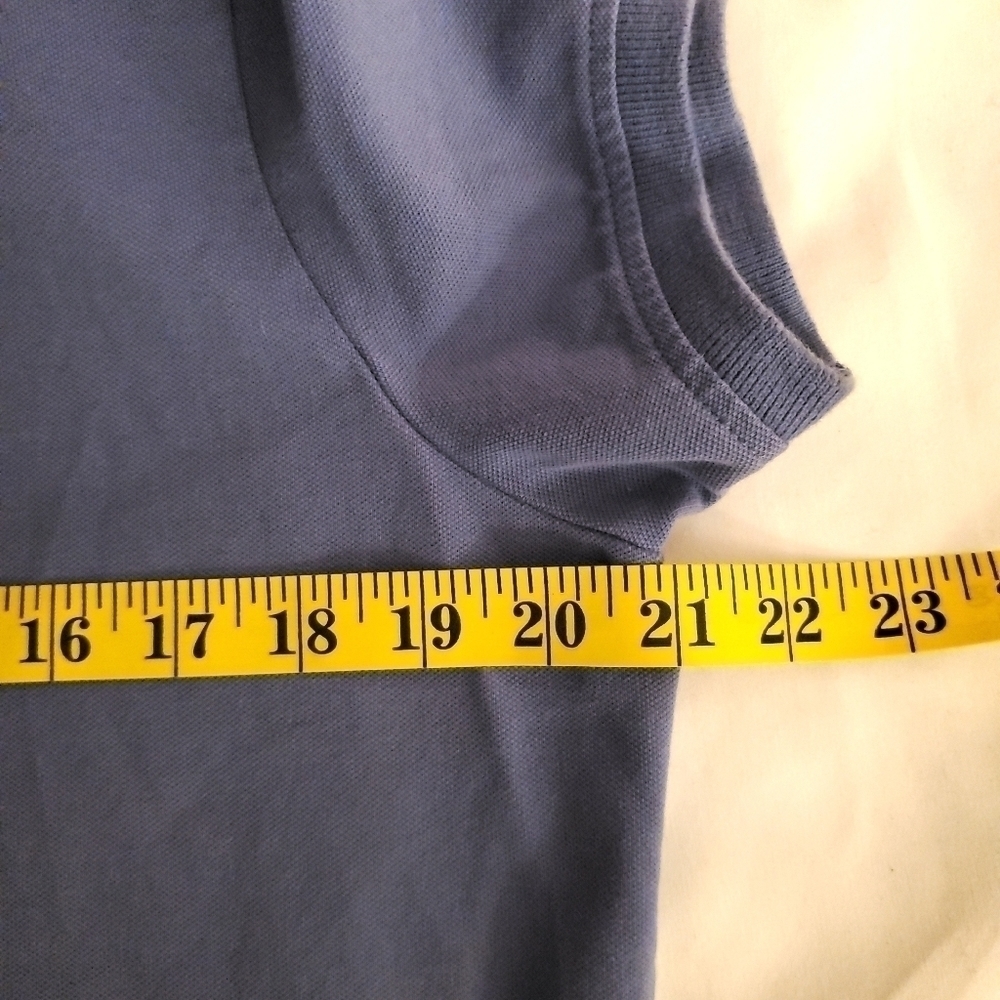 Izod PerformX s/s polo shirt, light blue color - Picture 5 of 6